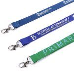Classic Flat Polyester Printed Lanyards