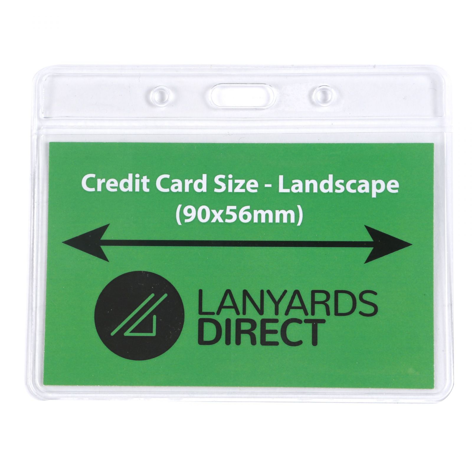 Credit Card Size - Landscape (96x60mm)