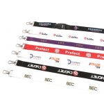 Classic Flat Polyester Printed Lanyards