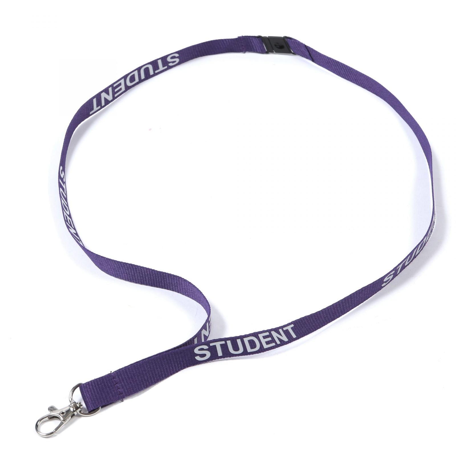 Purple Student PrePrinted Buy Purple Student On Lanyards Direct In UK