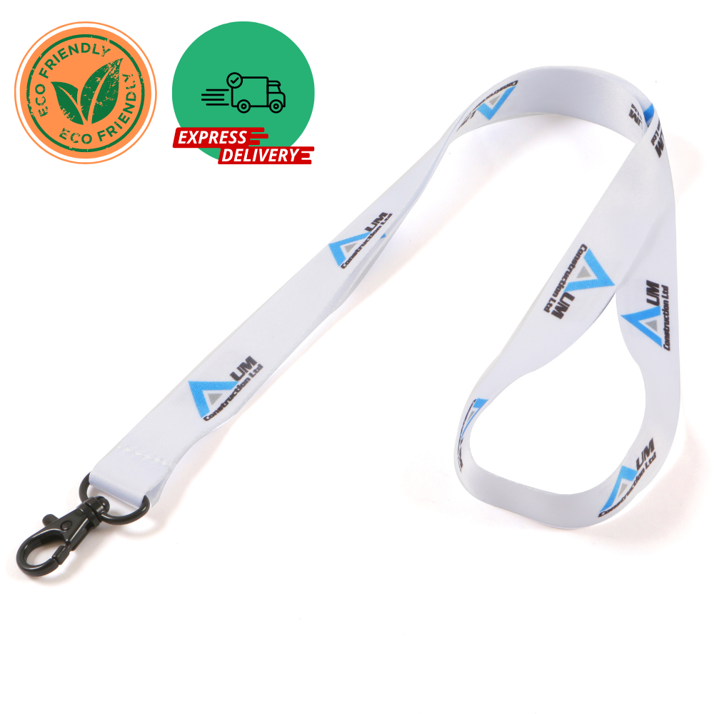 Buy 🌱 ECO Rpet Deluxe Full Colour Printed Lanyards (Express) on Lanyards Direct Today!