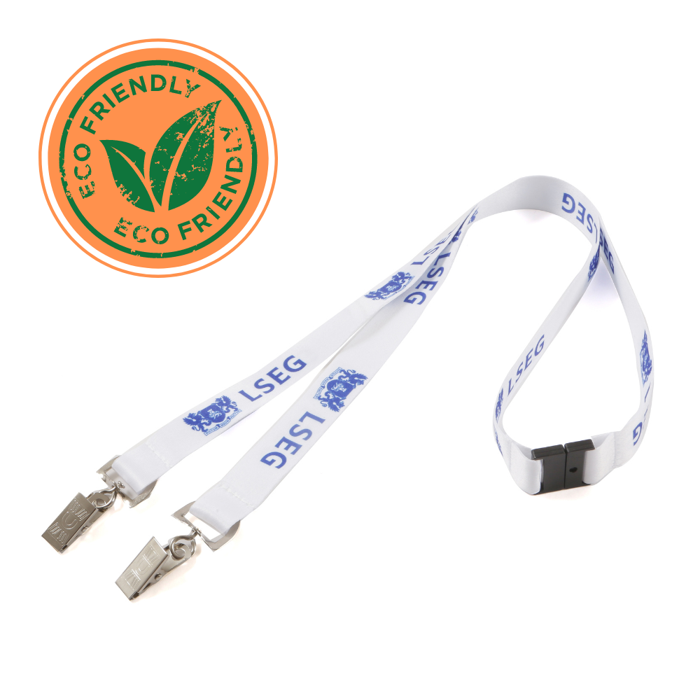 Buy 🌱Rpet Deluxe Full-Colour Double-Ended Printed Lanyards on Lanyards Direct Today!